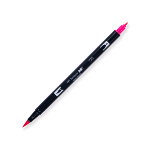 Tombow Dual Brush Pen - 725 - Rhodamine Red - Stationery Pal