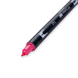 Tombow Dual Brush Pen - 743 - Hot Pink - Stationery Pal