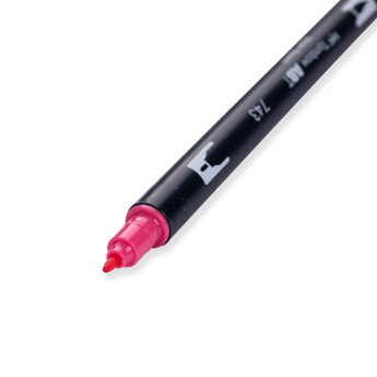 Tombow Dual Brush Pen - 743 - Hot Pink - Stationery Pal