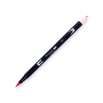 Tombow ABT Dual Brush Pen - 761 - Carnation - Stationery Pal