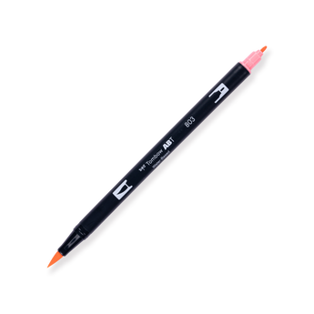 Tombow ABT Dual Brush Pen - 803 - Pink Punch - Stationery Pal