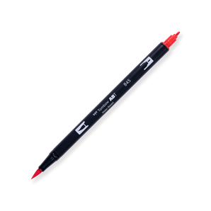 Tombow Dual Brush Pen - 845 - Carmine - Stationery Pal