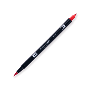 Tombow ABT Dual Brush Pen - 856 - Chinese Red - Stationery Pal