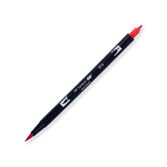 Tombow ABT Dual Brush Pen - 856 - Chinese Red - Stationery Pal