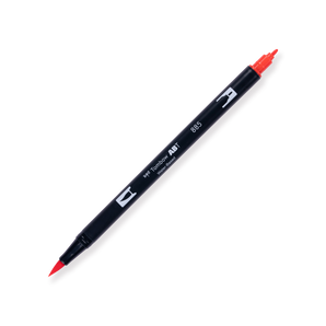 Tombow ABT Dual Brush Pen - 885 - Warm Red - Stationery Pal