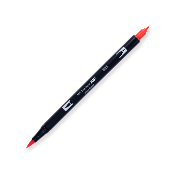 Tombow ABT Dual Brush Pen - 885 - Warm Red - Stationery Pal