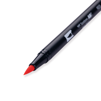 Tombow Dual Brush Pen - 905 - Red - Stationery Pal