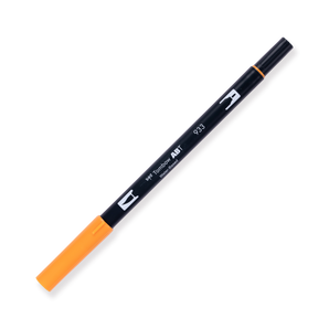 Tombow ABT Dual Brush Pen - 933 - Orange - Stationery Pal