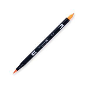 Tombow ABT Dual Brush Pen - 933 - Orange - Stationery Pal