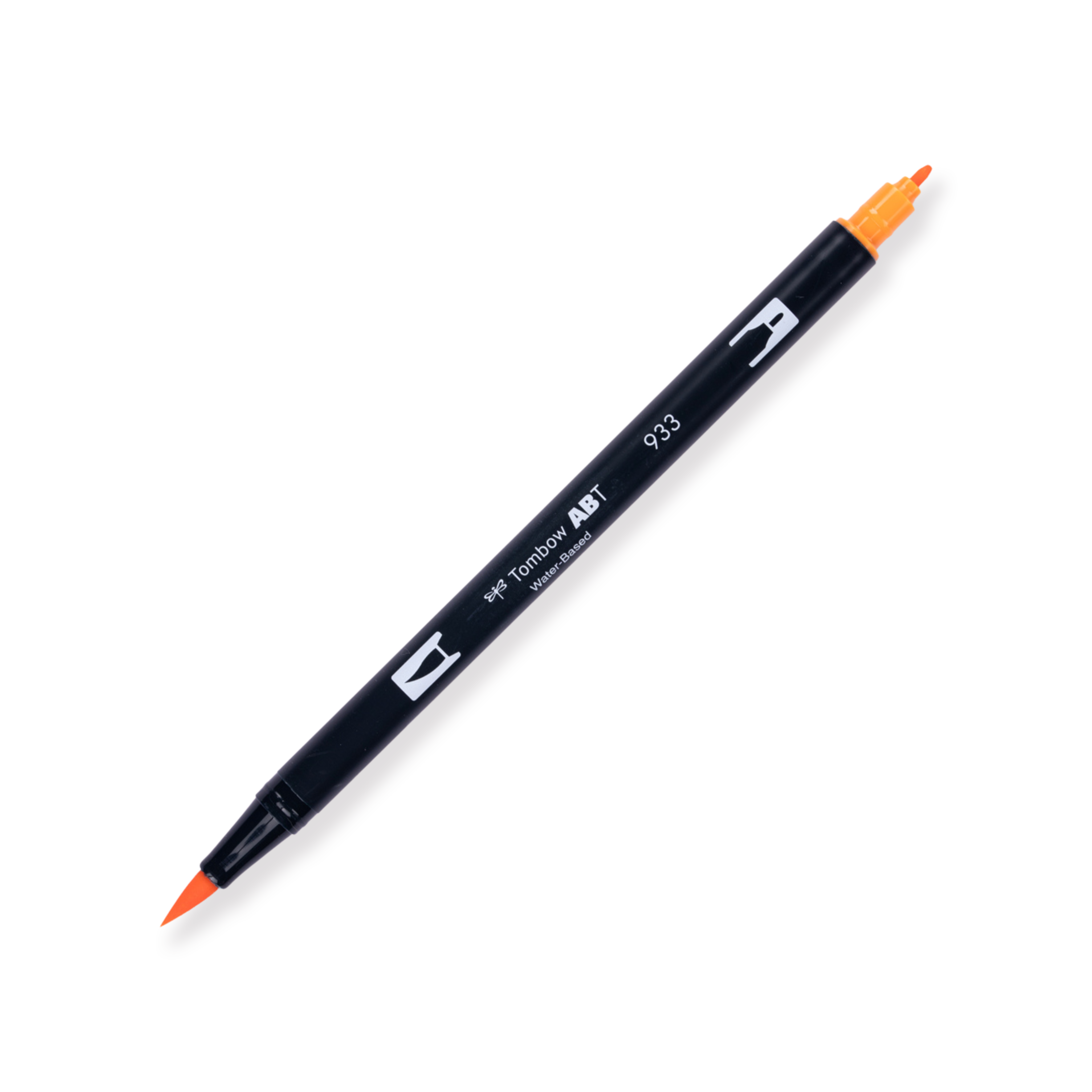 Rotulador de doble punta Tombow - 933 - Naranja