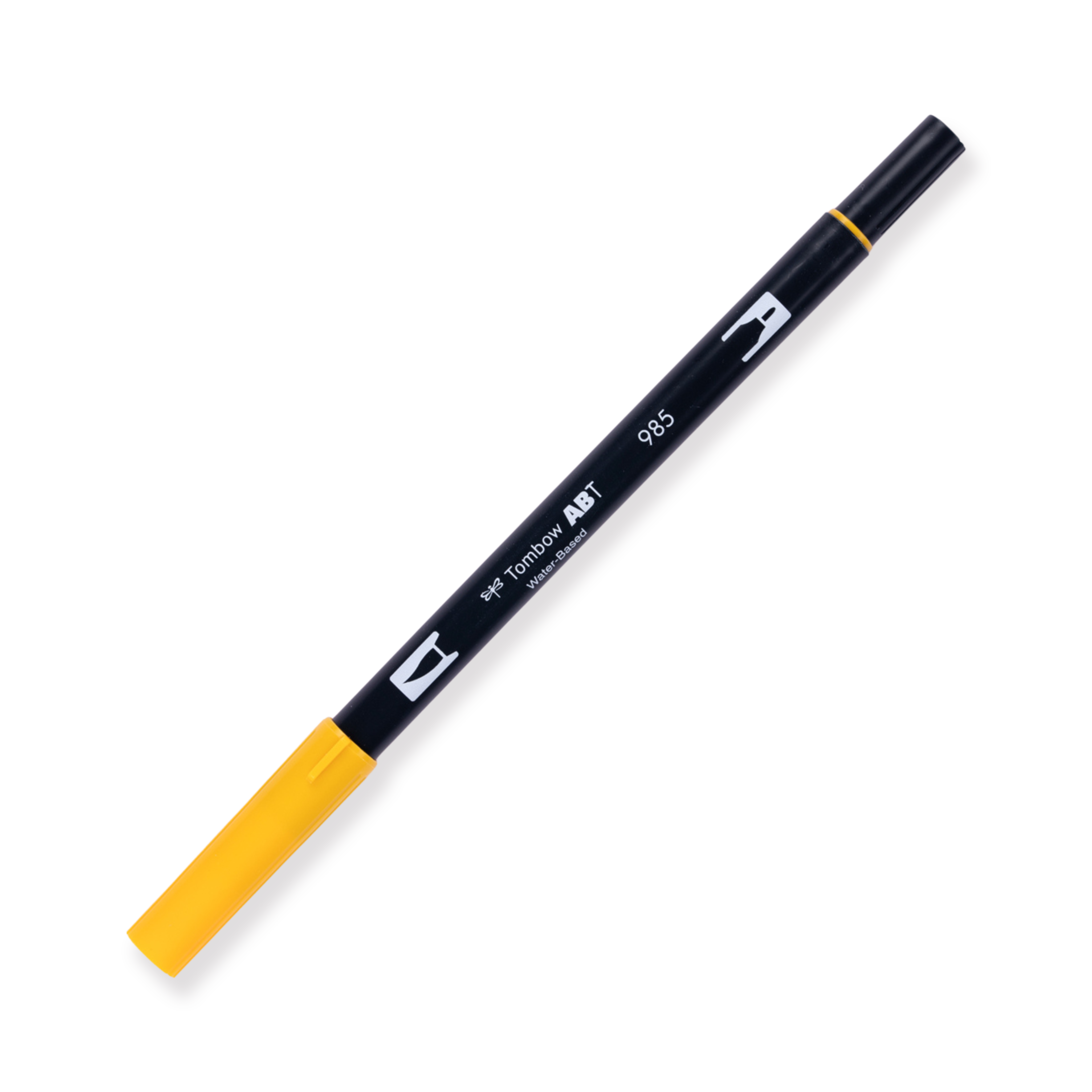 Tombow Dual Brush Pen - 985 - Chromgelb
