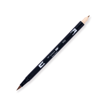 Tombow ABT Dual Brush Pen - 990 - Light Sand - Stationery Pal