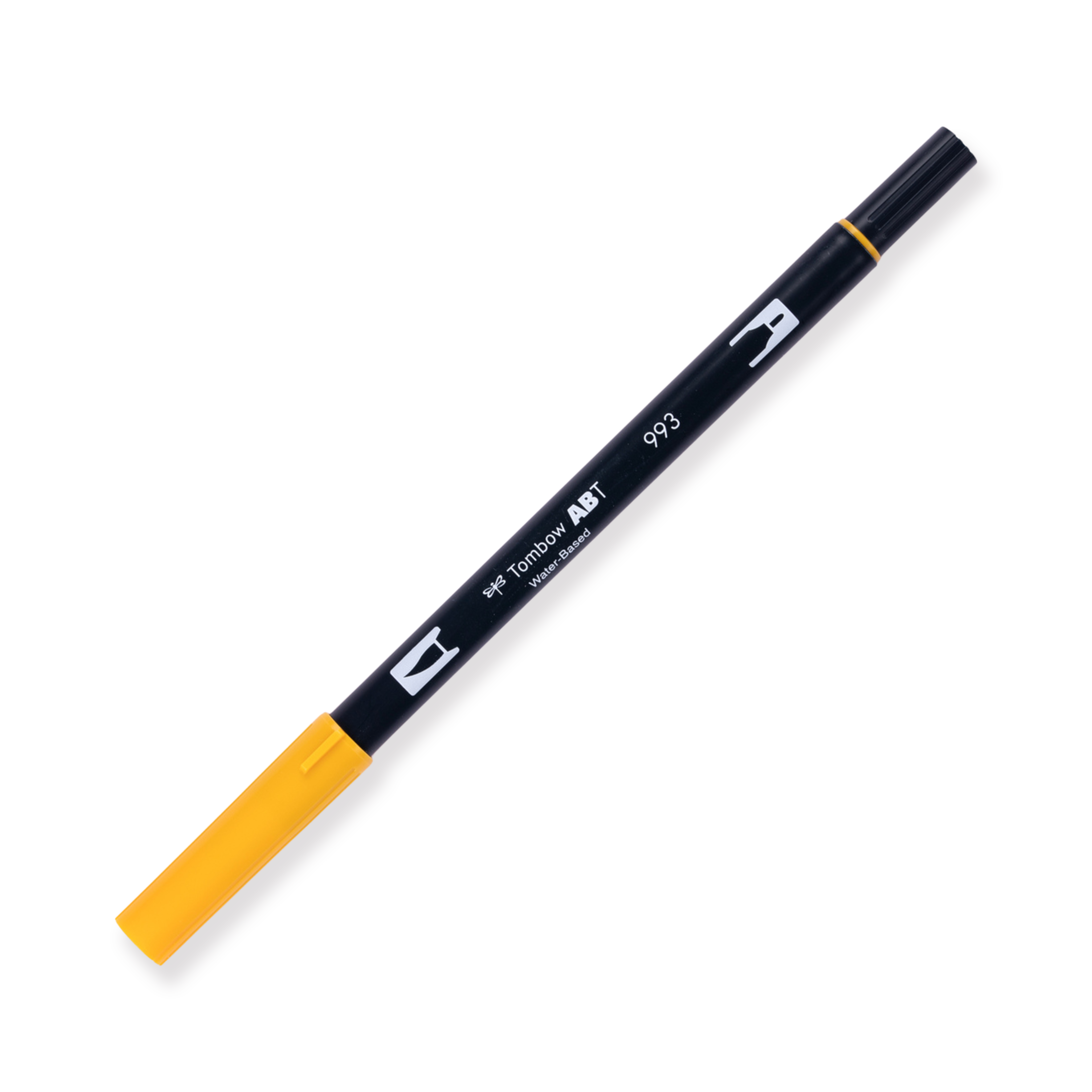 Rotulador de doble punta Tombow - 993 - Naranja cromado