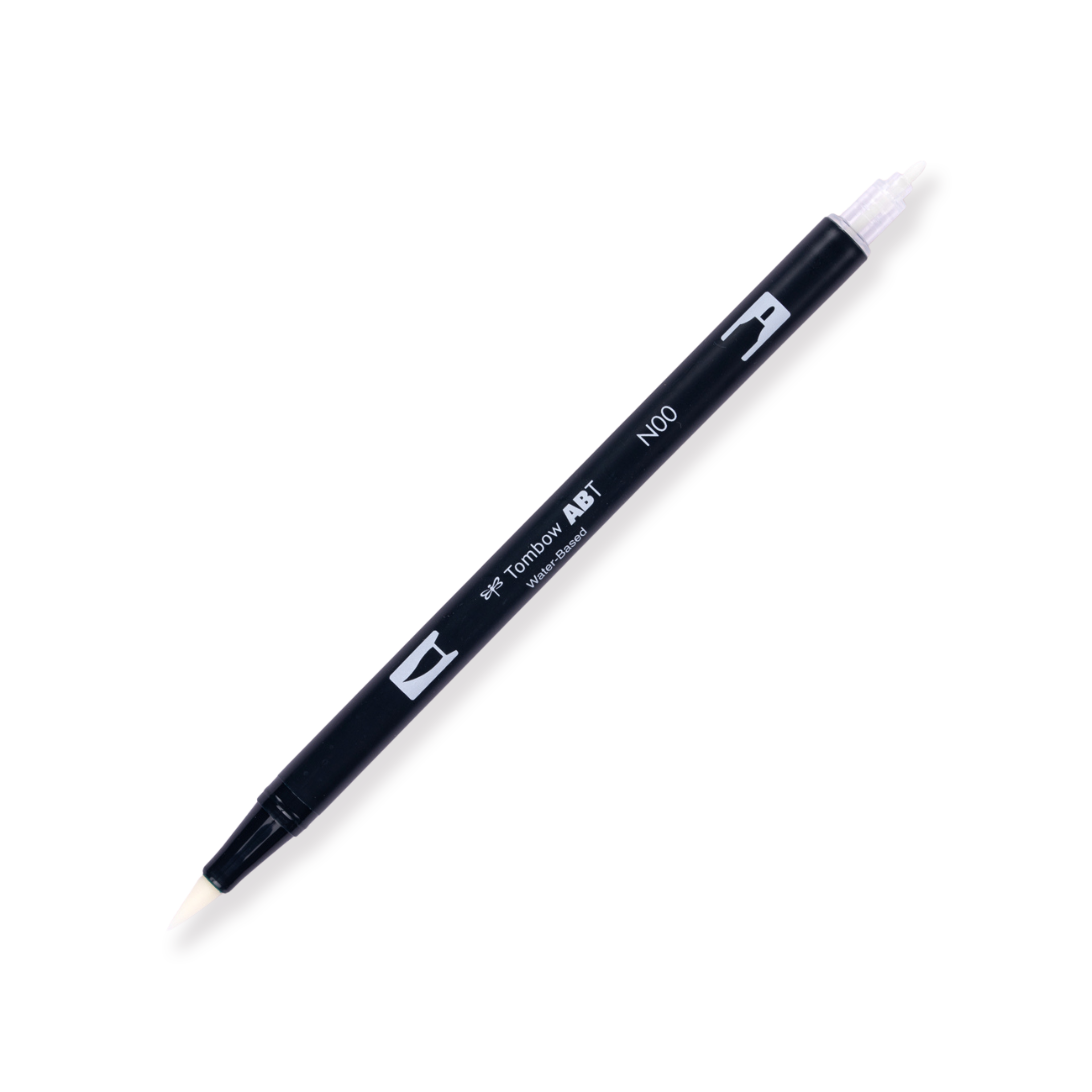 Tombow Dual Brush Pen Escala de grises - N00 - Licuadora incolora