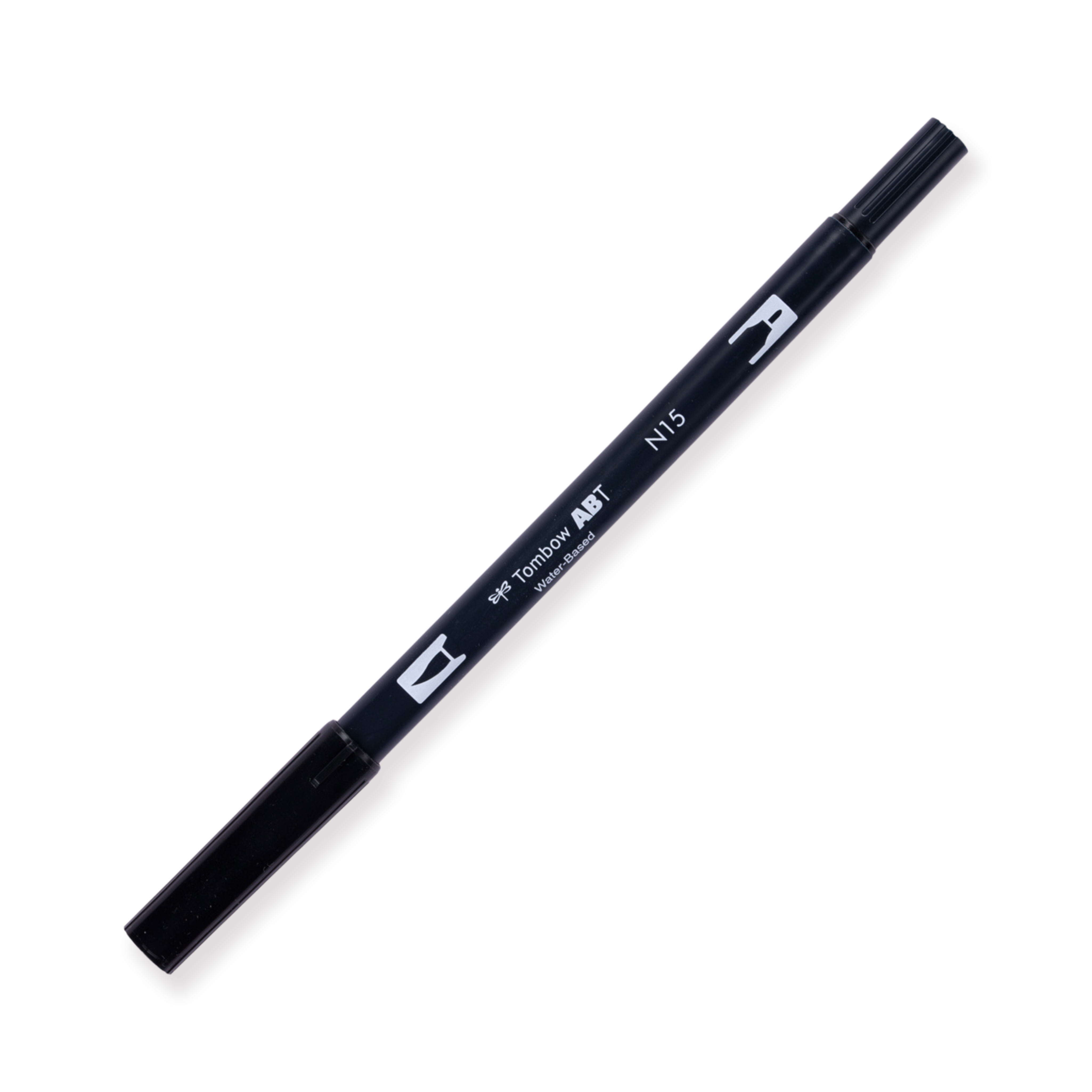 Rotulador Tombow Dual Brush en escala de grises - N15 - Negro