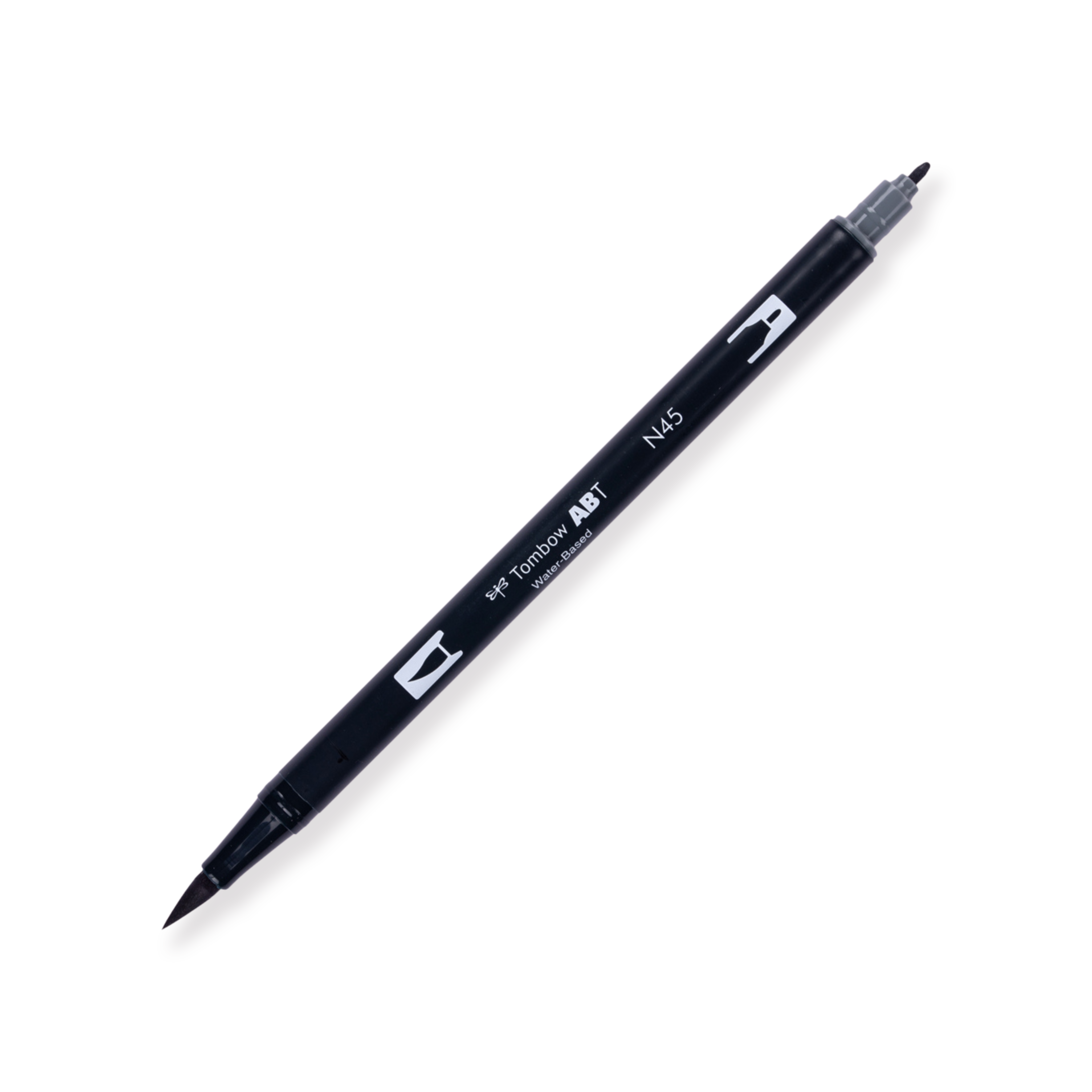 Tombow Dual Brush Pen Graustufen - N45 - Cool Gray 10
