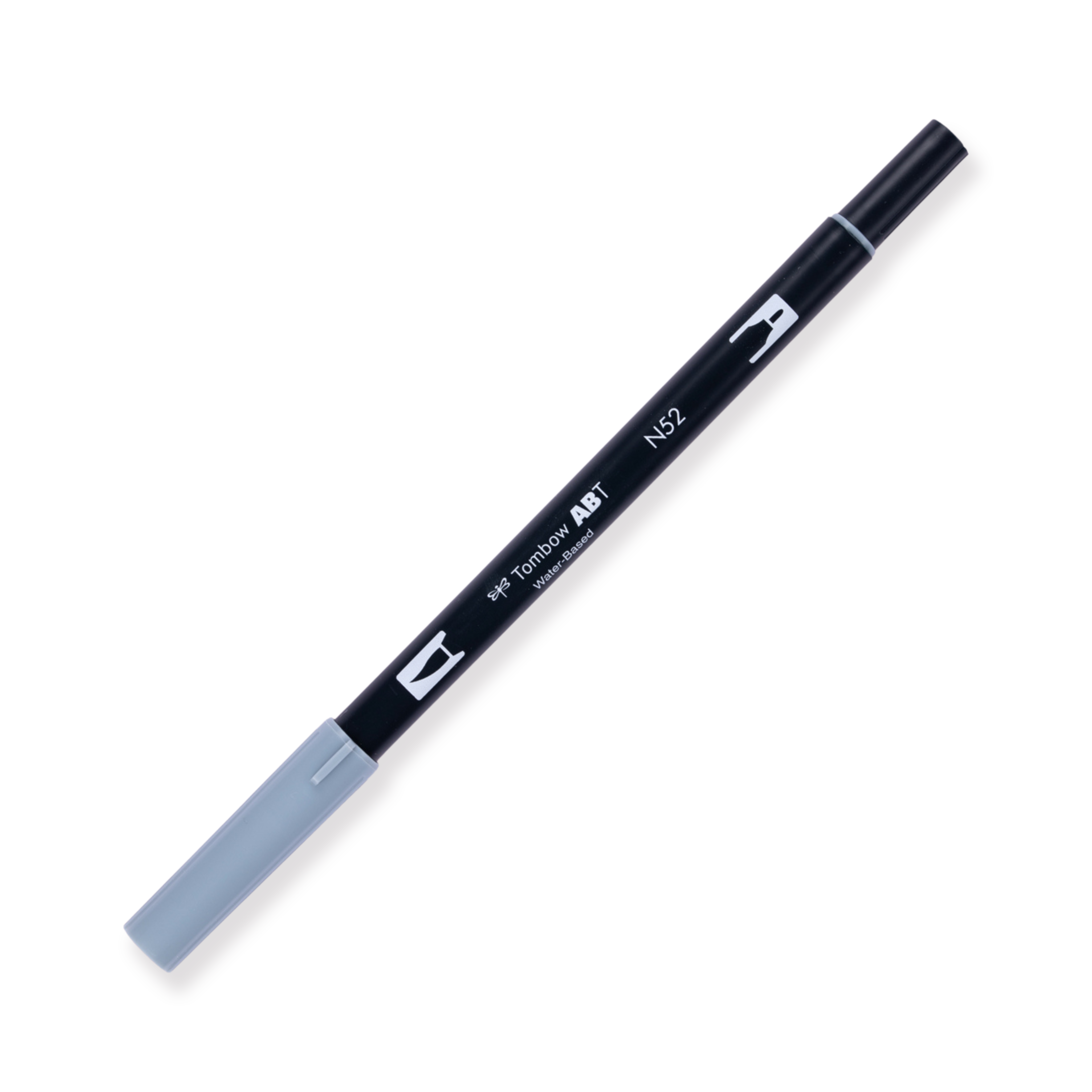 Tombow Dual Brush Pen Graustufen - N52 - Cool Gray 8