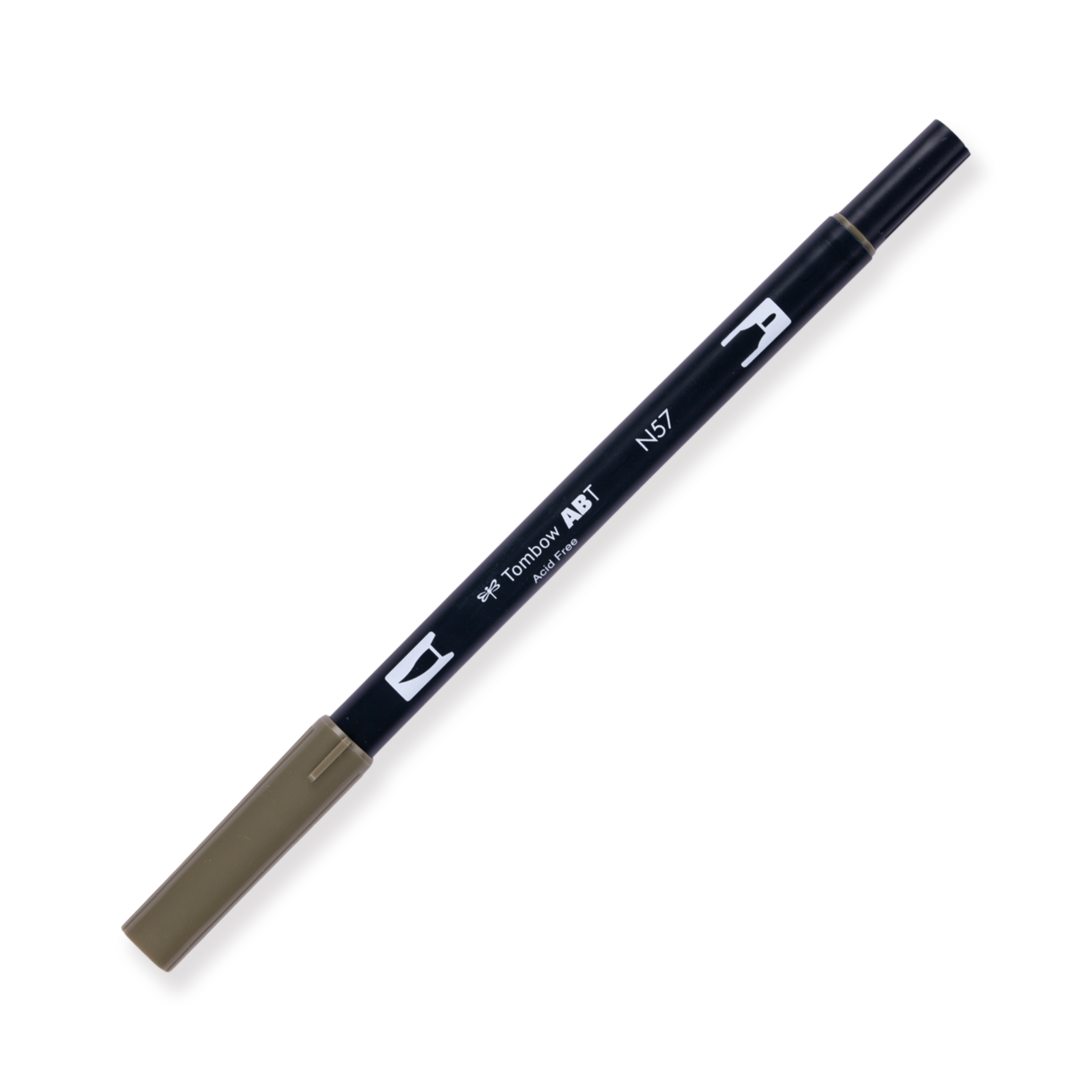Tombow Dual Brush Pen Grayscale - N57 - Warm Gray 5