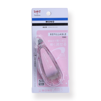 Tombow MONO Air 5 Correction Tape - Gradient Pink Body - Stationery Pal