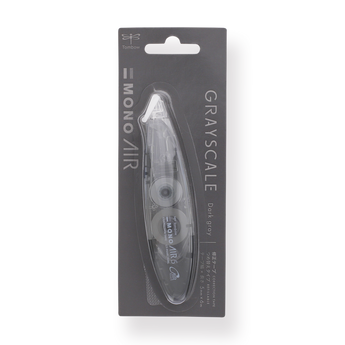 Tombow MONO Air 5 Limited Correction Tape - Grayscale Series 2023 - Dark Gray - Stationery Pal