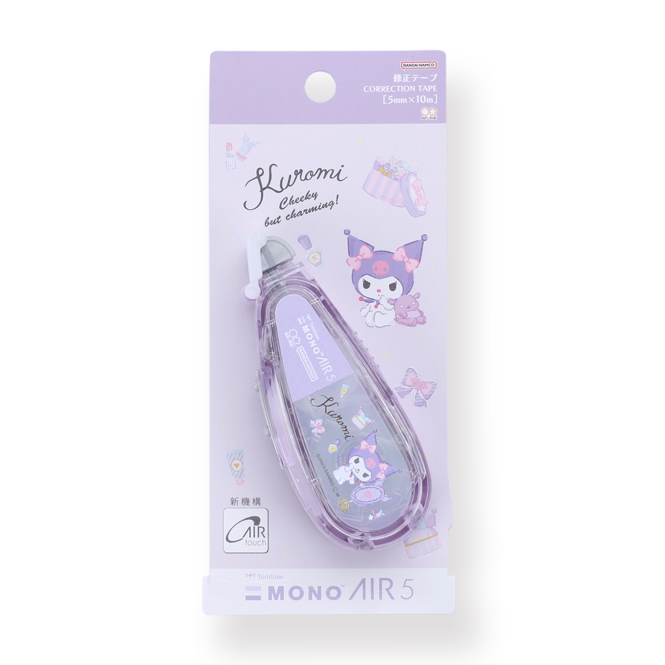 Tombow MONO Air 5 Limited Edition Correction Tape - Kuromi - Stationery Pal