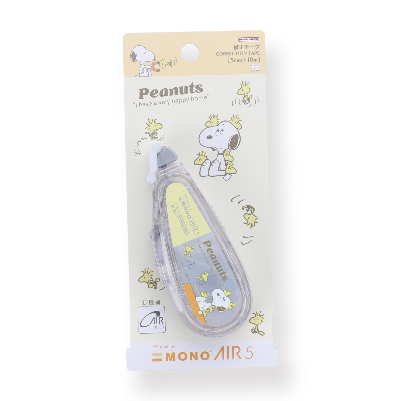 Tombow Mono Air 5 Limited Edition Correction Tape - Yellow Snoopy