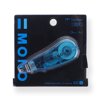 Tombow MONO CC5 Correction Tape - Blue Body - Stationery Pal