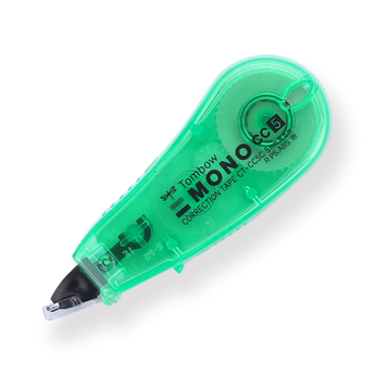 Tombow MONO CC5 Correction Tape - Green Body - Stationery Pal