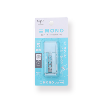 Tombow MONO Correction Tape - Pocket Series - Blue - Stationery Pal