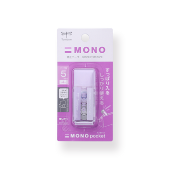 Tombow MONO Correction Tape - Pocket Series - Purple - Stationery Pal