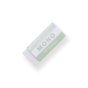 Tombow MONO Eraser - Pastel Glass Green - Stationery Pal