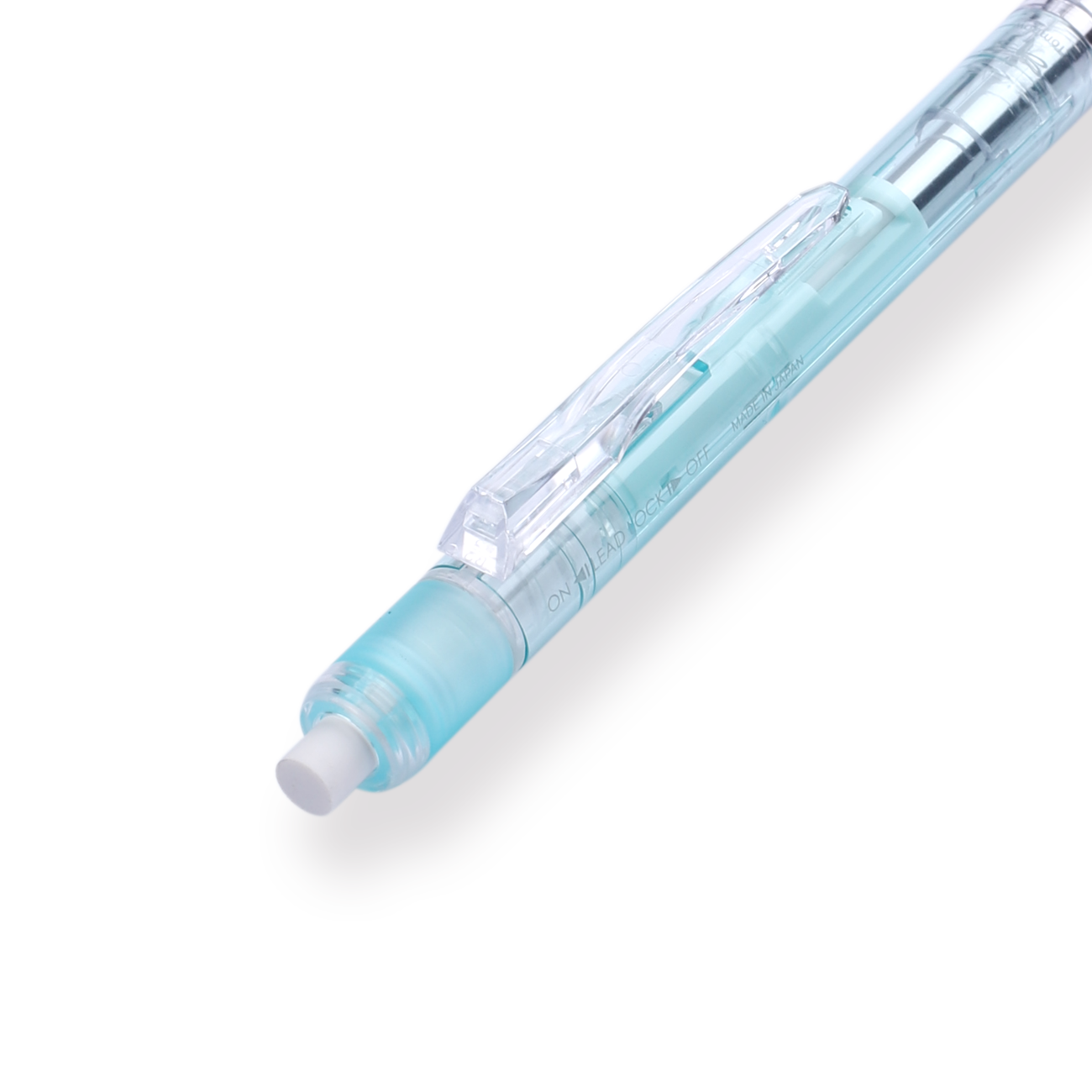 Tombow MONO Graph Clear Color Mechanical Pencil Set - 0.5mm - Clear Mint