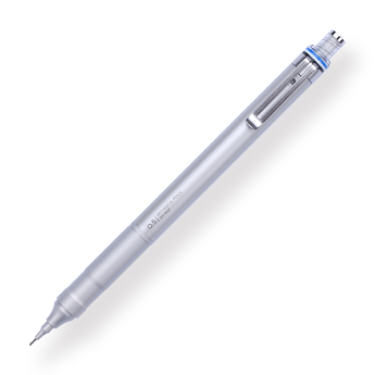 Tombow MONO Graph Fine Mechanical Pencil - 0.5 mm - Silver - Stationery Pal