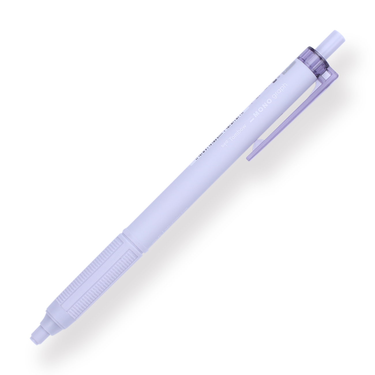 Tombow MONO Graph Lite Ballpoint Pen - Ash Color 2023 - 0.5 mm - Lavender - Stationery Pal