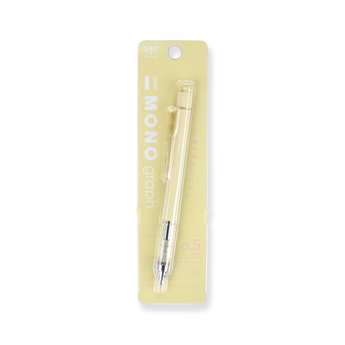 Tombow MONO Graph Mechanical Pencil - Faded Color 2022 - 0.5 mm - Honey Yellow - Stationery Pal