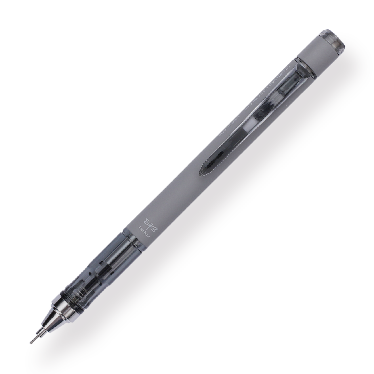 Tombow MONO Graph Mechanical Pencil - 0.5 mm - Grayscale Series - Dark Gray - Stationery Pal