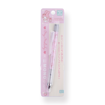 Tombow MONO Graph x My Melody Mechanical Pencil - 0.5 mm - Pink Body - Stationery Pal