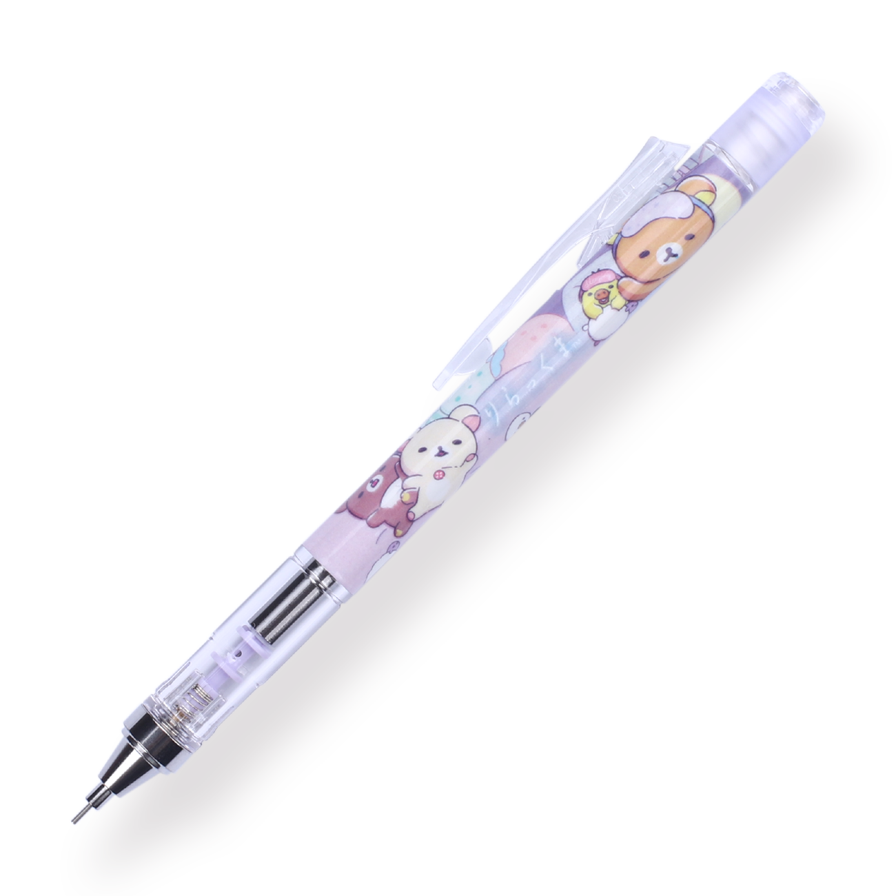 Tombow MONO Graph x Rilakkuma Mechanical Pencil - 0.5 mm - Purple Body - Stationery Pal