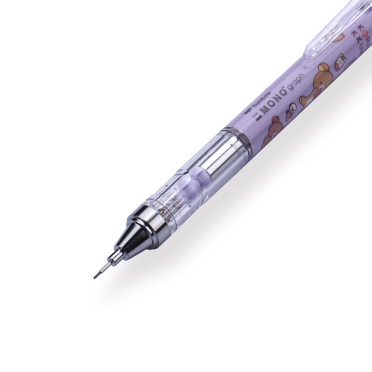 Tombow MONO Graph x Rilakkuma Mechanical Pencil - 0.5 mm - Purple - Stationery Pal