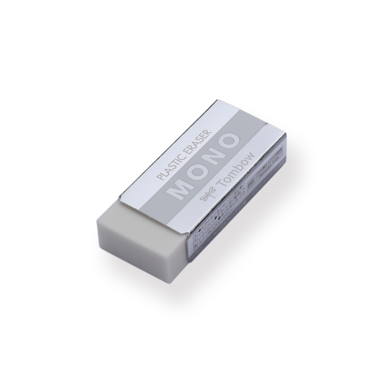 Tombow MONO Limited Eraser - Grayscale Series 2023 - Light Gray - Stationery Pal