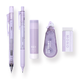 Tombow MONO PiT Pastel Glass Color Set - Glass Purple - Stationery Pal