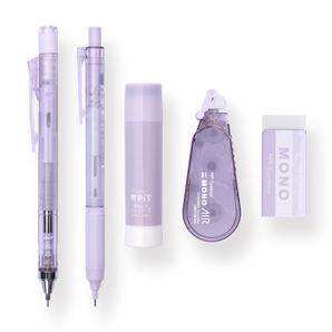 Tombow MONO PiT Pastel Glass Color Set - Glass Purple