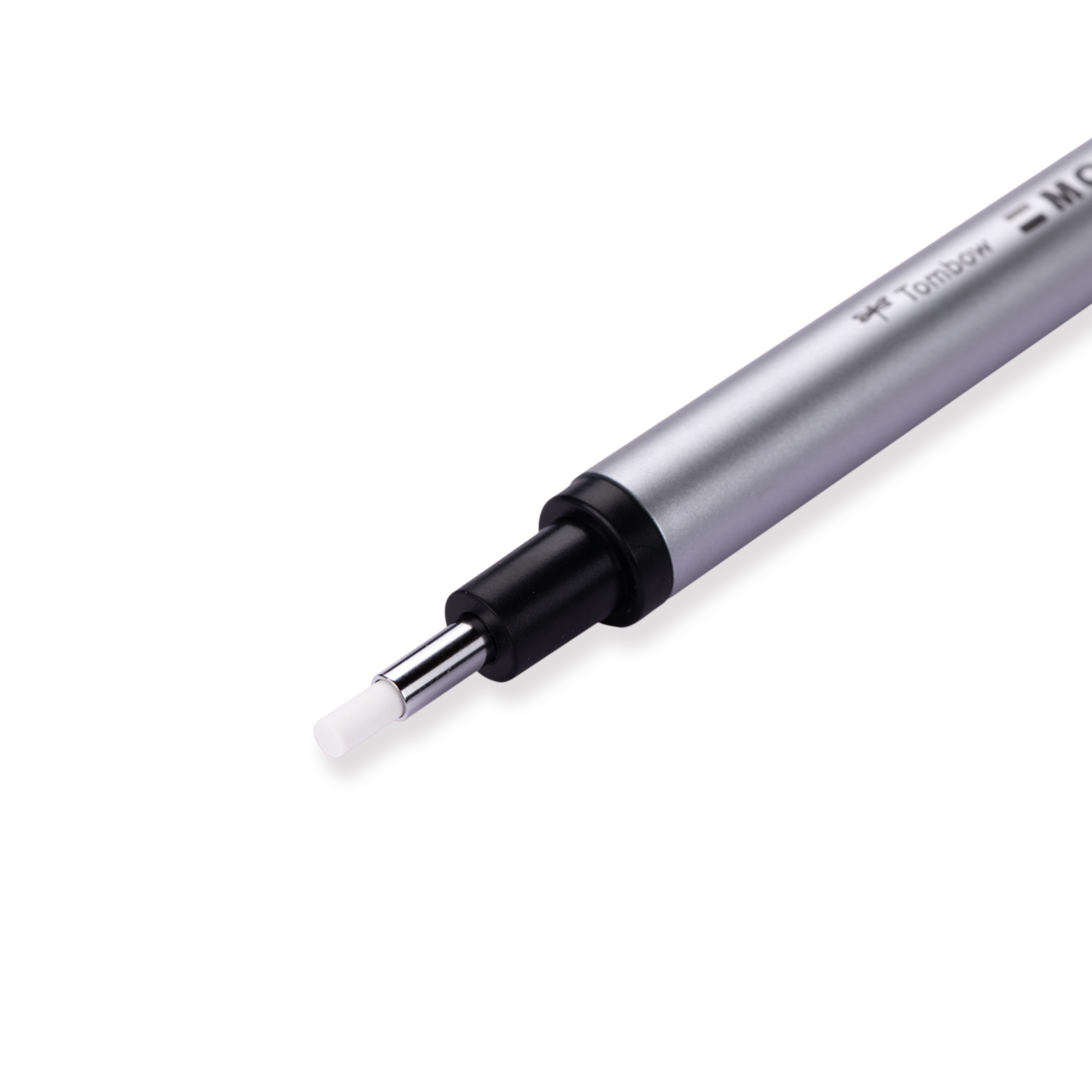 Micro Eraser Tombow MONO Zero Eraser - Silver - Round – Stationery Pal