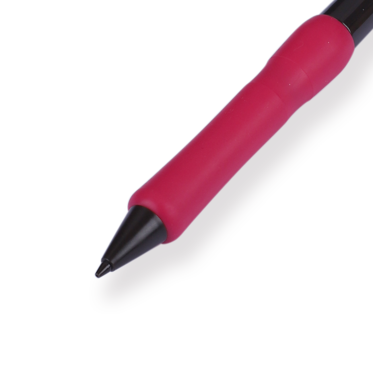 Tombow Olno Body Knock Mechanical Pencil - 0.5 mm - Framboise Red Body - Stationery Pal