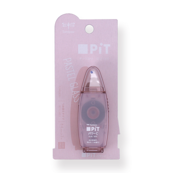 Tombow Pit Power C Tape Glue - Pastel Glass Pink - Stationery Pal