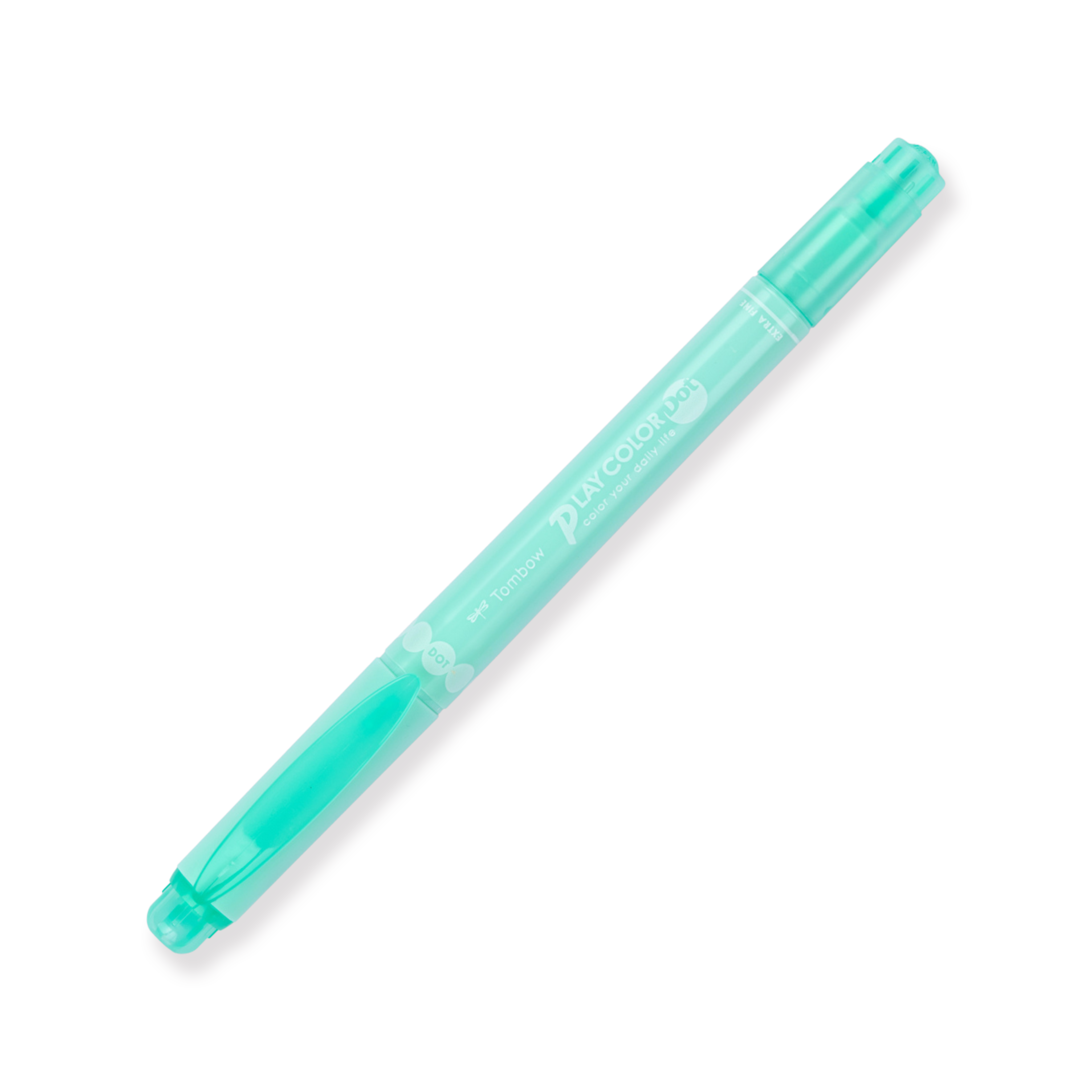 Tombow Play Color Dot Rotulador de doble cara Fineliner - Verde menta