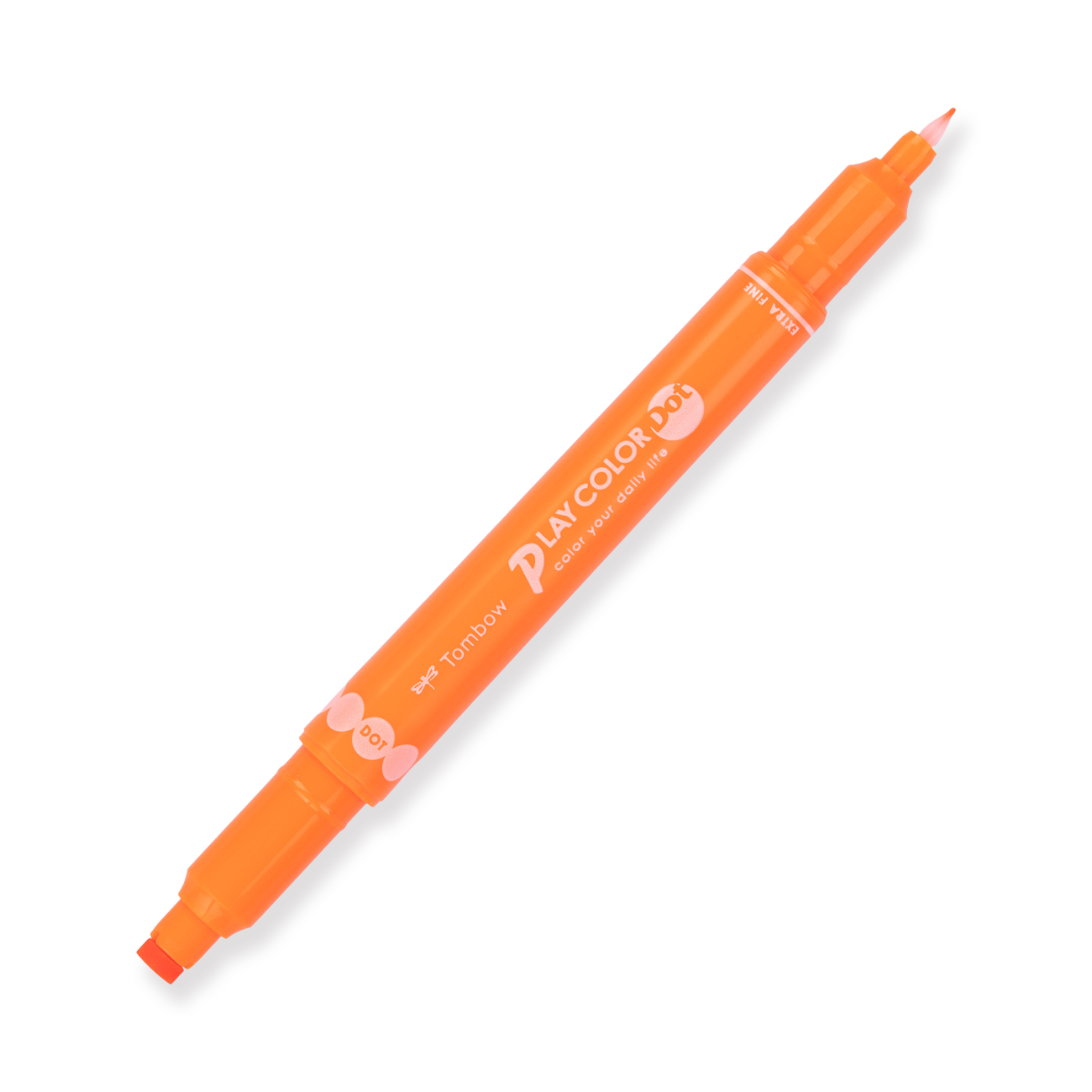 Tombow Play Color Dot Rotulador de doble cara Fineliner - Naranja