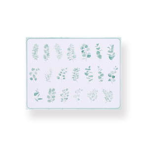 Translucent Flower and Plant Stickers - Eucalyptus - Stationery Pal