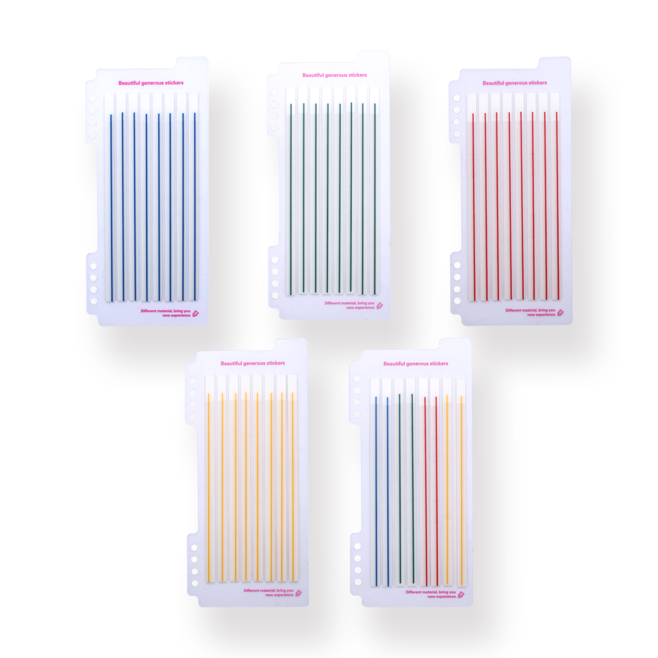 Highlighted Sticky Notes Translucent Highlighting Sticky Notes - Random – Stationery Pal