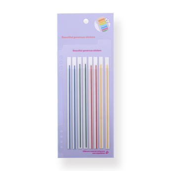 Highlighted Sticky Notes Translucent Highlighting Sticky Notes - Random – Stationery Pal